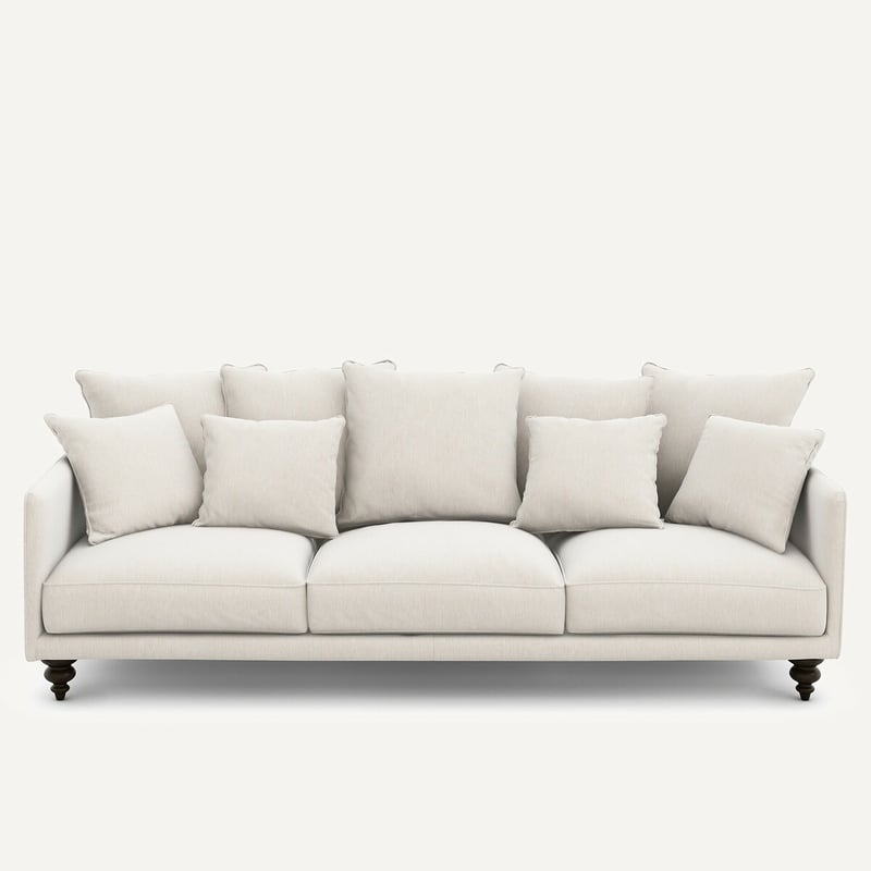 Am.pm Sofa Aus Chenille-velours, Lazare