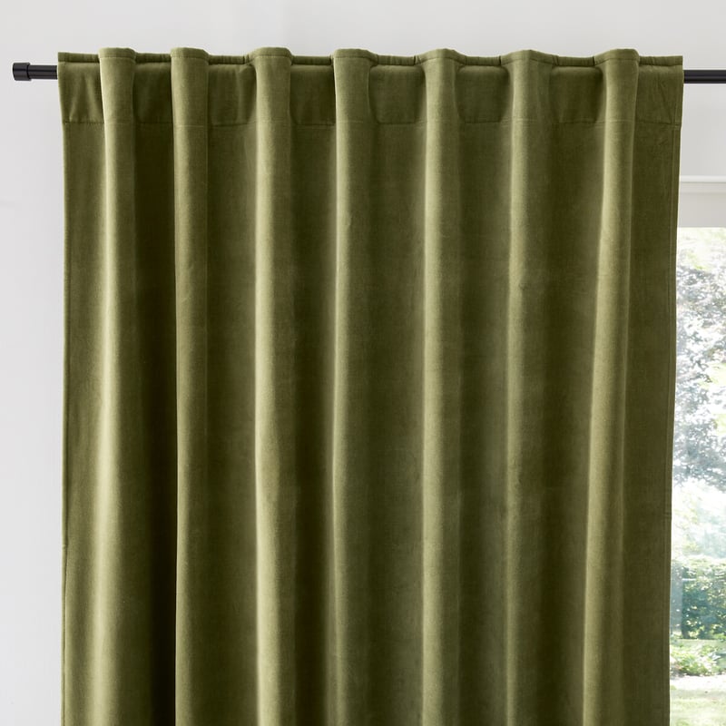 La Redoute Interieurs Thermovorhang Velvet Aus Samt, Verdeckte Schlaufen