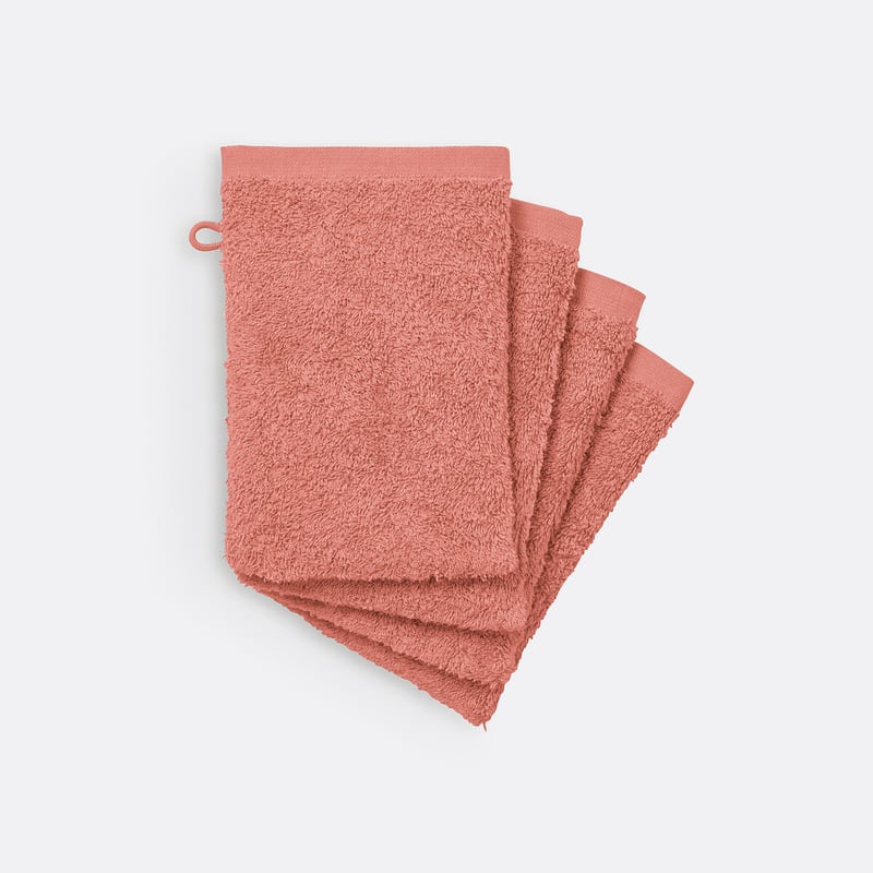 La Redoute Interieurs 4er-pack Frottee-waschhandschuhe Scénario