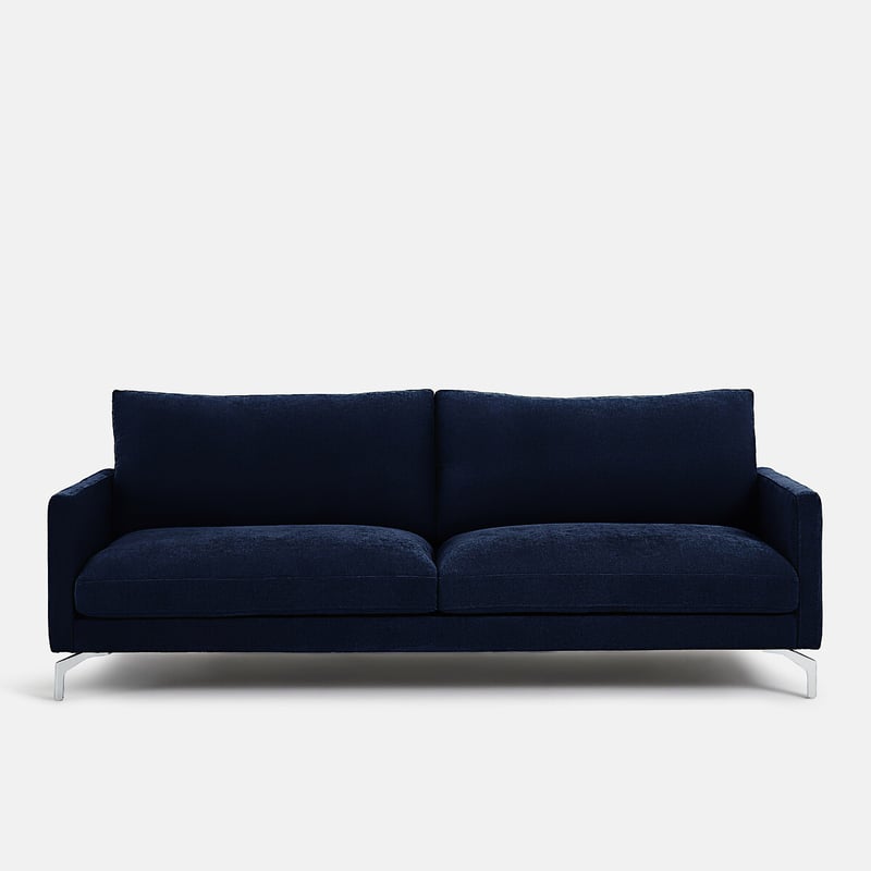 Gerades Sofa Für 2, 3 Oder 4 Personen, Aus Meliertem Polyester, Lady