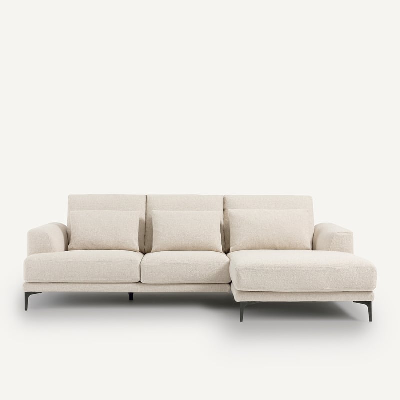 Am.pm Ecksofa Marsile Mit Ecke Rechts, Bouclé