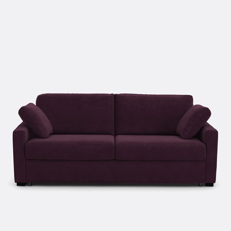 2-, 3- Oder 4-sitzer-sofa Timor Mit Schlaffunktion, Schaumstoff, Aus Velours