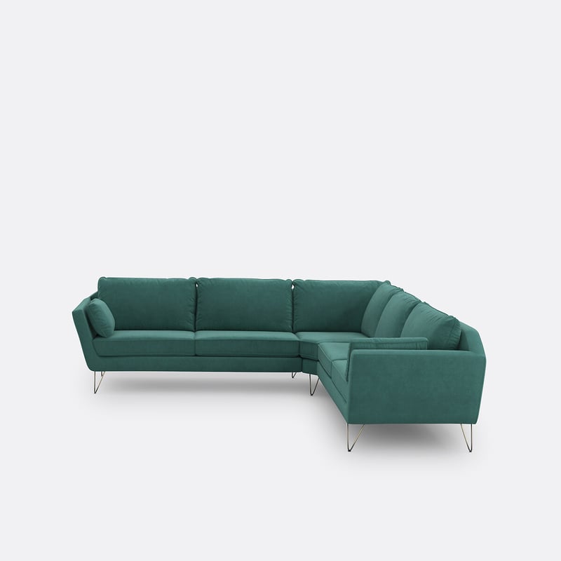 Xxl-ecksofa Topim, Samt
