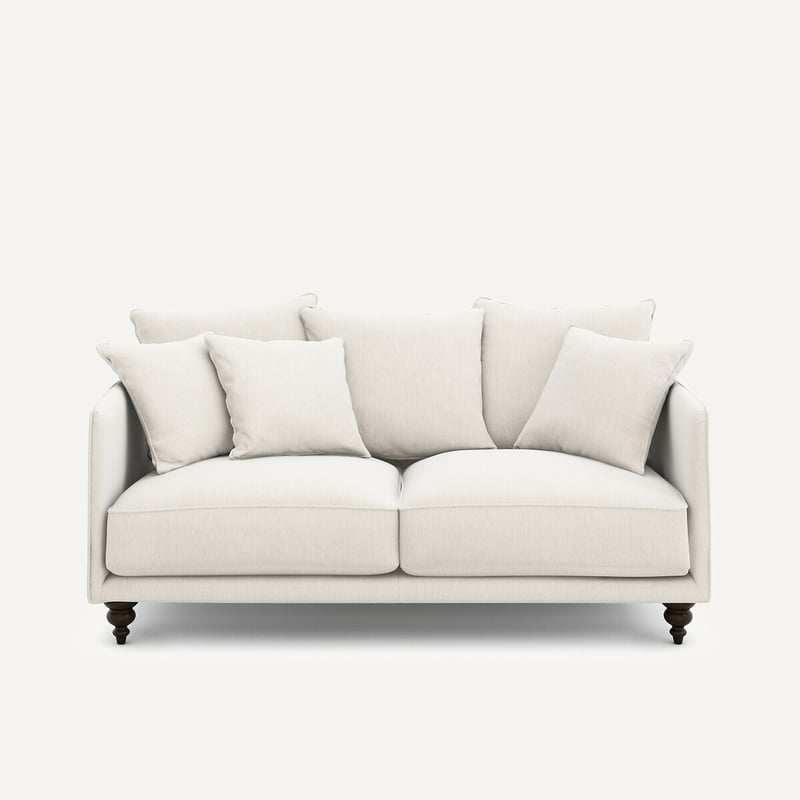 Am.pm Kompaktes Sofa Aus Chenille-samt, Lazare