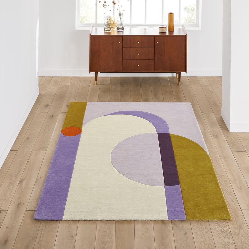 Teppich Egia, 100% Wolle