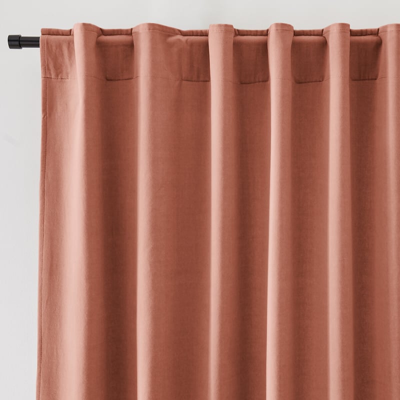 La Redoute Interieurs Vorhang Velvet, Verdeckte Schlaufen, Samt