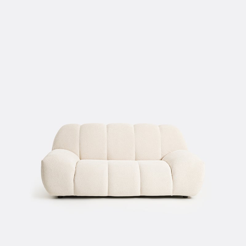 2-sitzer-sofa, Reliefstoff, Nuria
