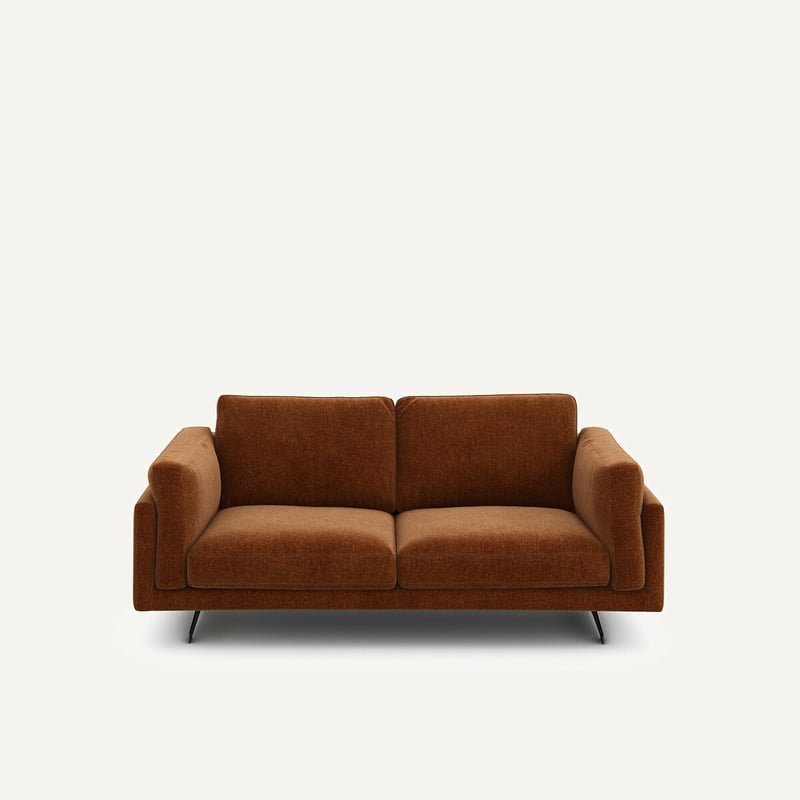 Am.pm 2-sitzer-sofa César, Aus Chenille-velours