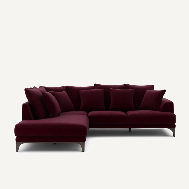 Am.pm Ecksofa Aus Samt, Armento