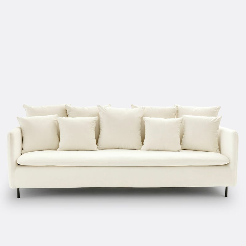 Sofa Ivete, 3- Oder 5-sitzer, Samt