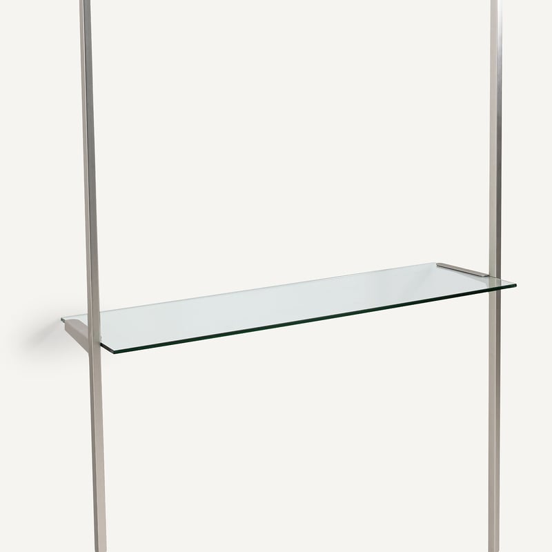 Am.pm Regalboden Archivita Xl, Gehärtetes Glas, B. 110 Cm