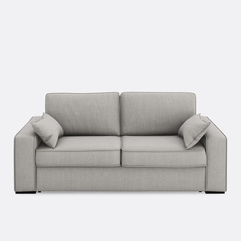 Schlafsofa Aus Baumwolle/leinen, Hr-premiumschaum, Cecilia