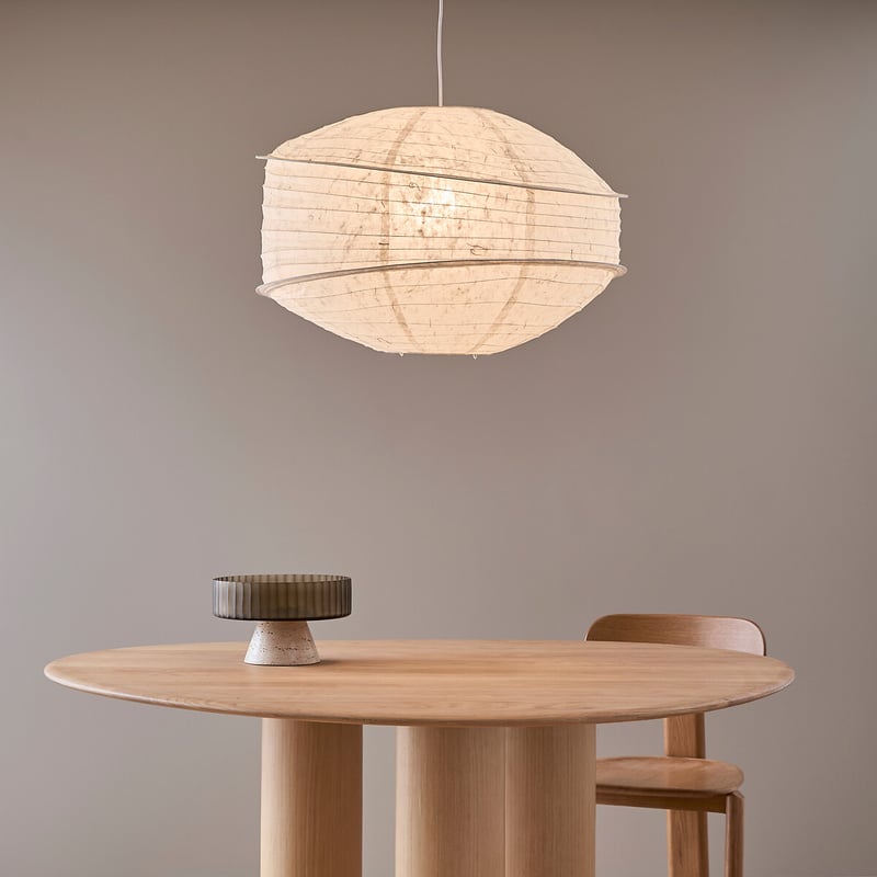 Am.pm Hängeleuchte Nassah Aus Strukturiertem Papier, Durchmesser 68 Cm