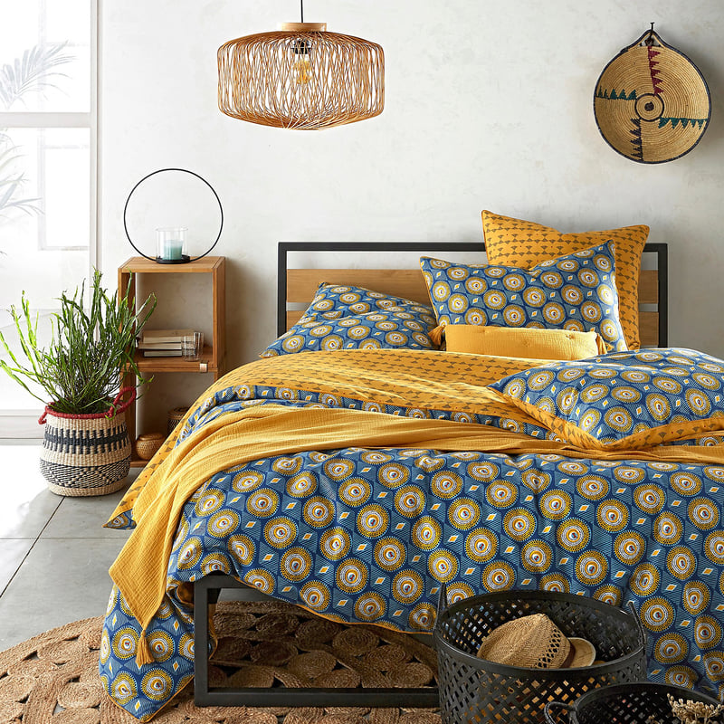 La Redoute Interieurs Bettbezug Wax, Bedruckt