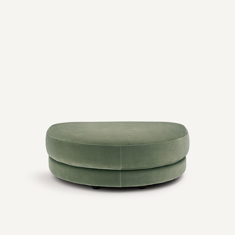 Am.pm Modularer Fusshocker Aus Samt, Tiberio