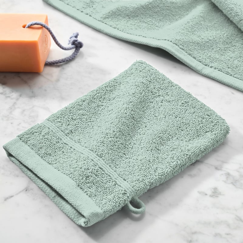 La Redoute Interieurs 4er-pack Waschlappen Zavara, Schlingenfrottee