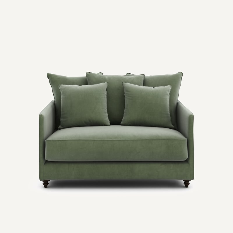 Am.pm 2p-sofa, Umwandelbar, Velours, Lazare