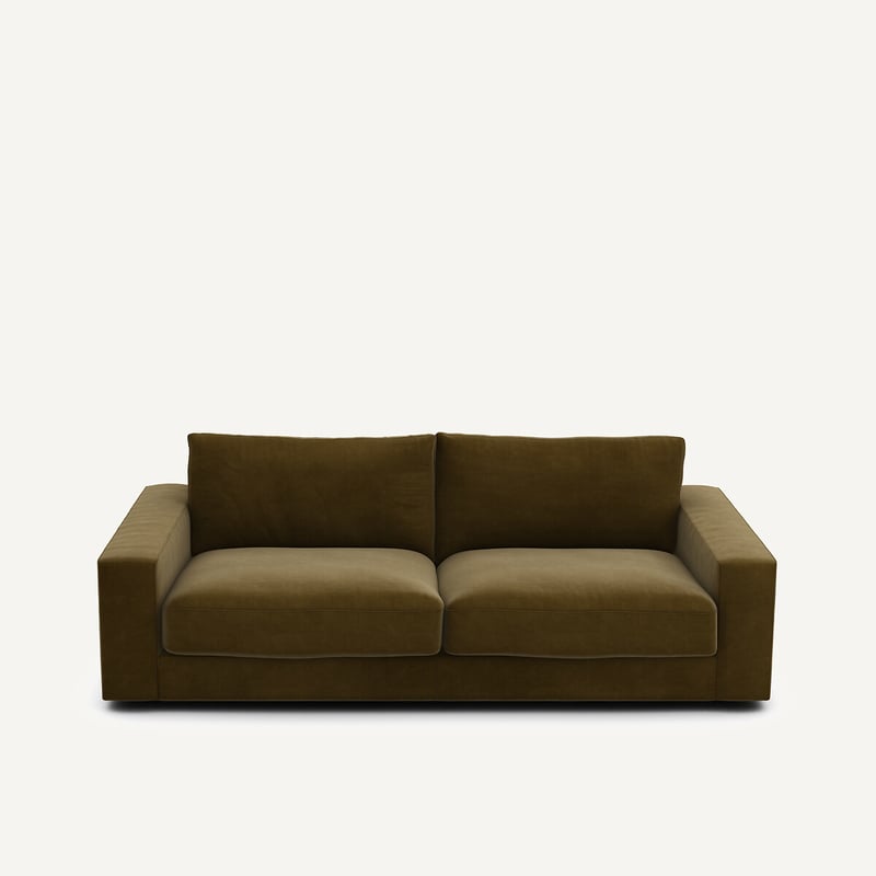 Am.pm 3-sitzer-sofa, Samt, Skander