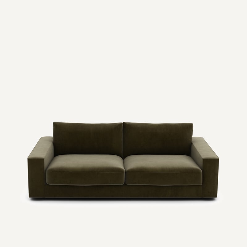 Am.pm 3-sitzer-sofa, Samt, Skander
