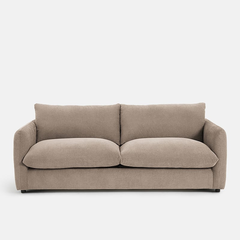 Schlafsofa, 2-, 3- Oder 4-sitzer, Aus Meliertem Polyester, Yde