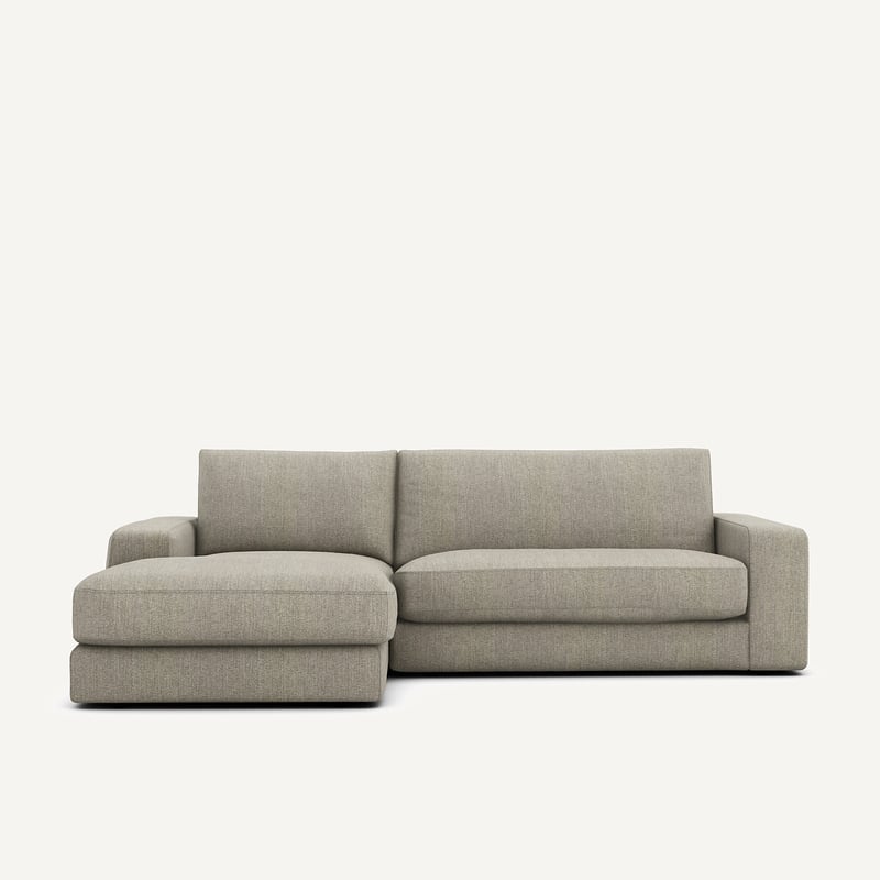 Am.pm Ecksofa Skander, Tweed-optik