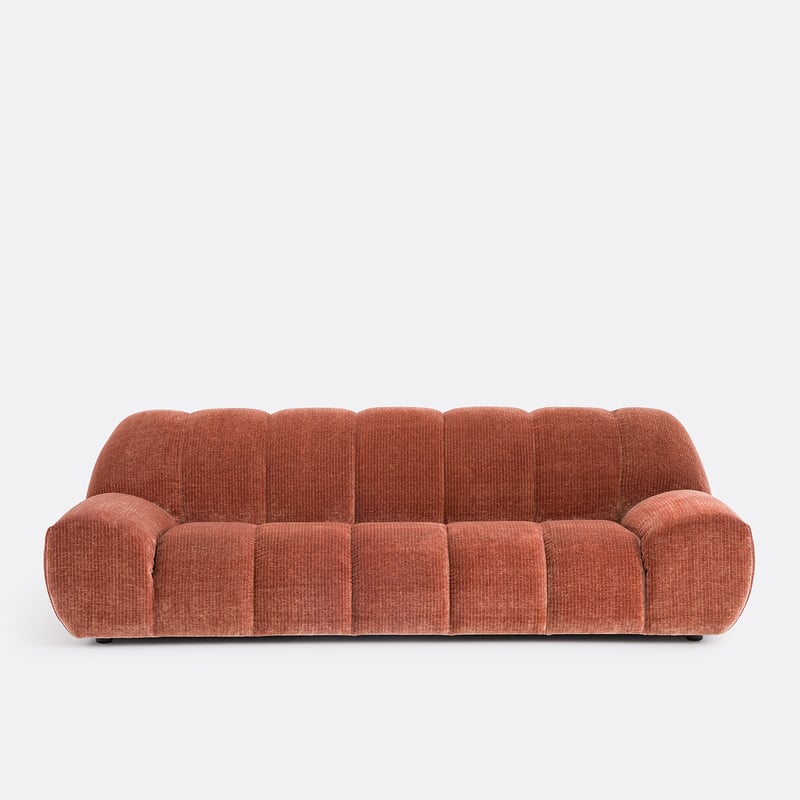 Vintage-cord-sofa 4-sitzer, Nuria