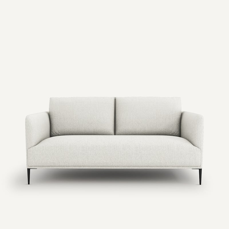 Emmanuel Gallina X Am.pm Kompaktsofa Oscar, Bouclé Meliert