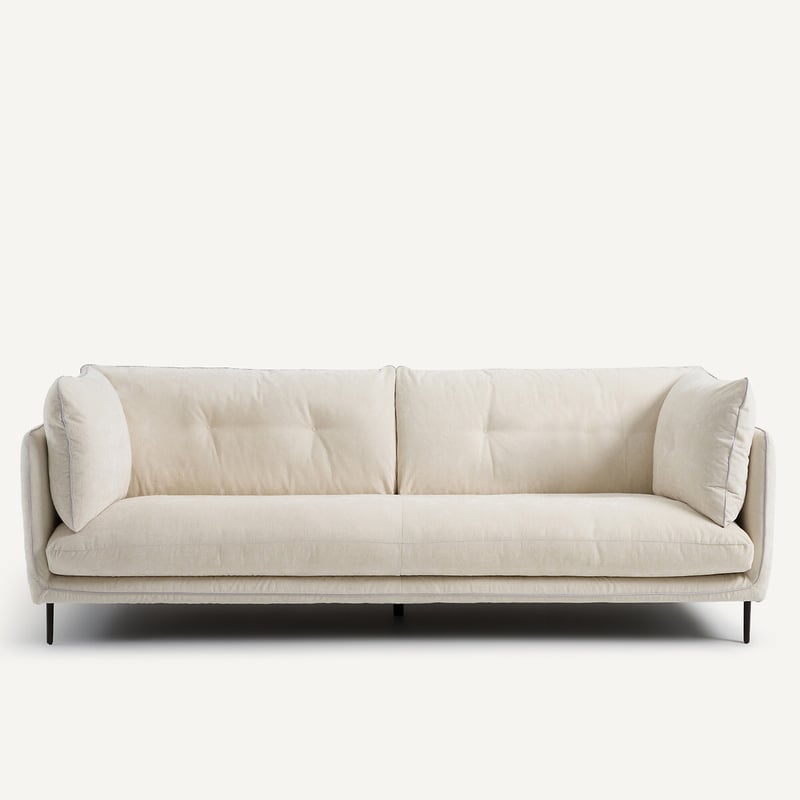 Am.pm Sofa Botero Aus Chenille-velours