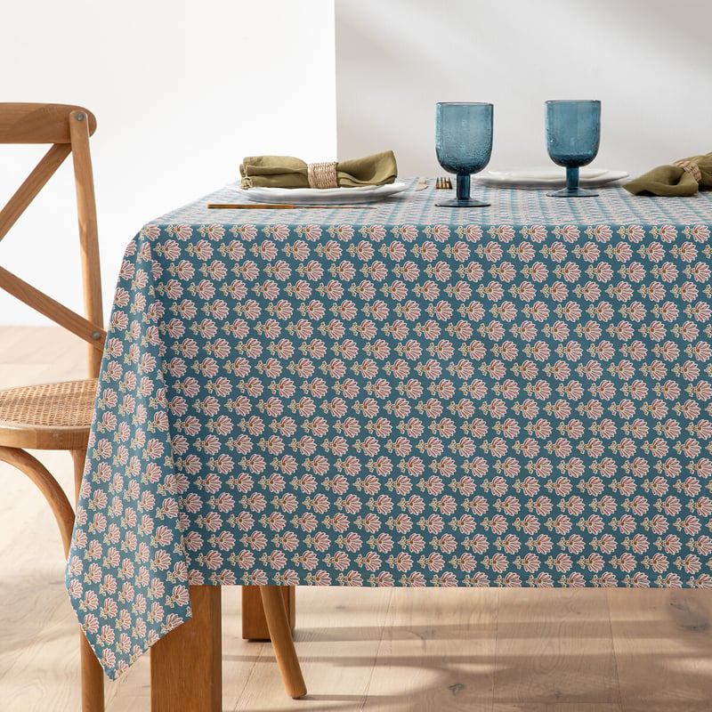 La Redoute Interieurs Gemusterte Tischdecke Nadesha Aus Beschichteter Baumwolle