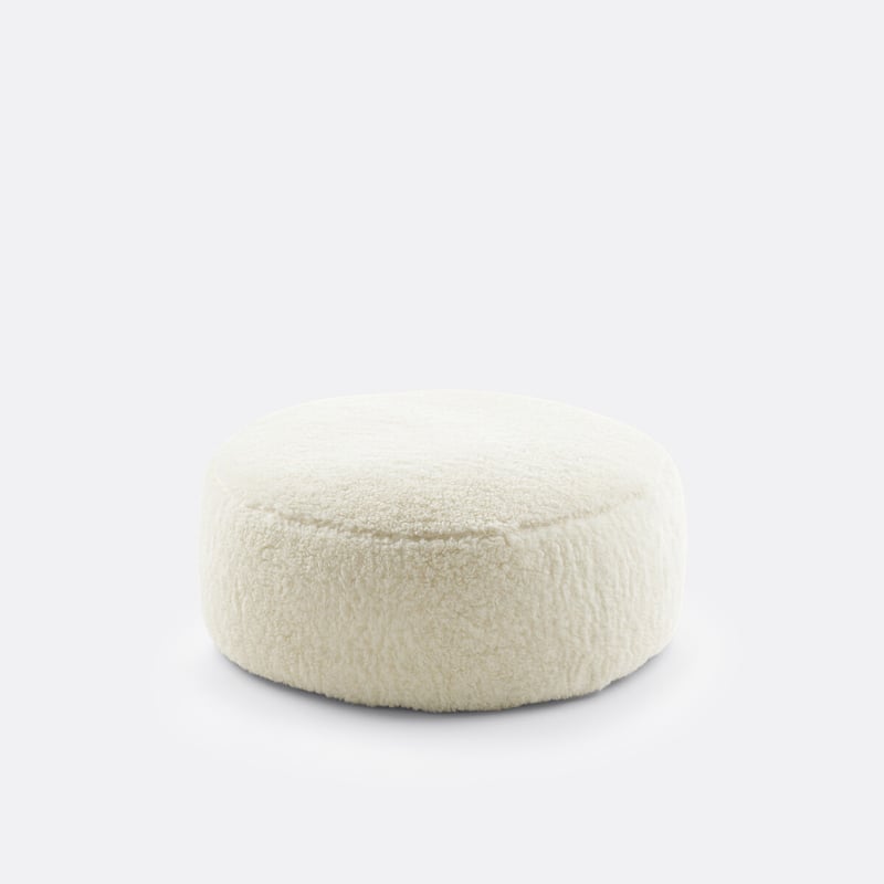 Polsterhocker Ouate, Teddyfleece