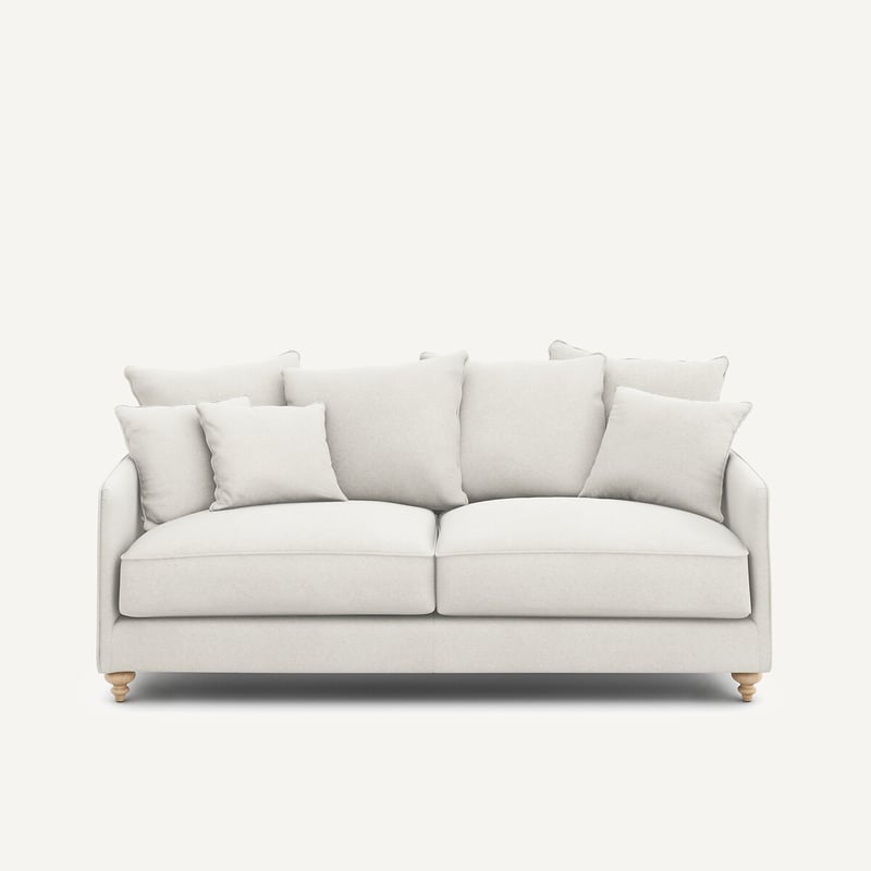Am.pm 3-sitzer-sofa, Umwandelbar, Leinenvelours, Lazare