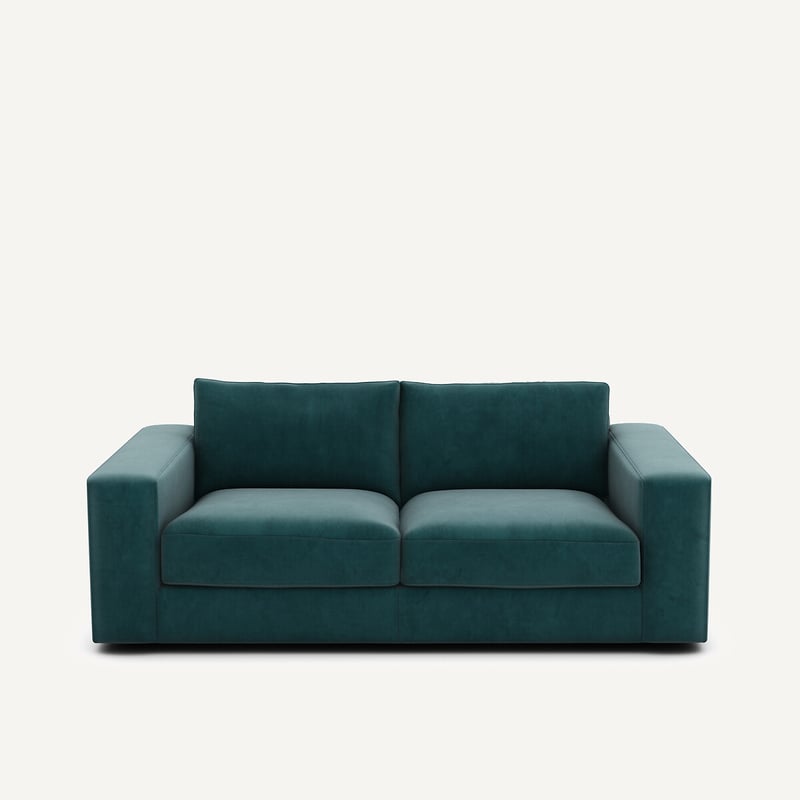 Am.pm Kompaktes 3-sitzer-sofa Skander, Velours