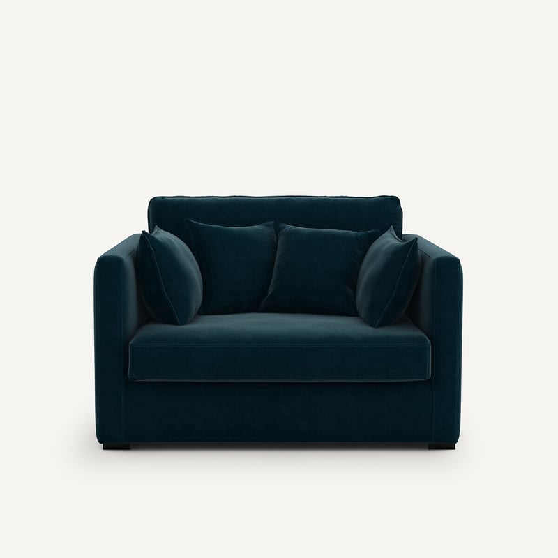 Am.pm 2-sitzer-sofa, Samt, Neo Kinkajou