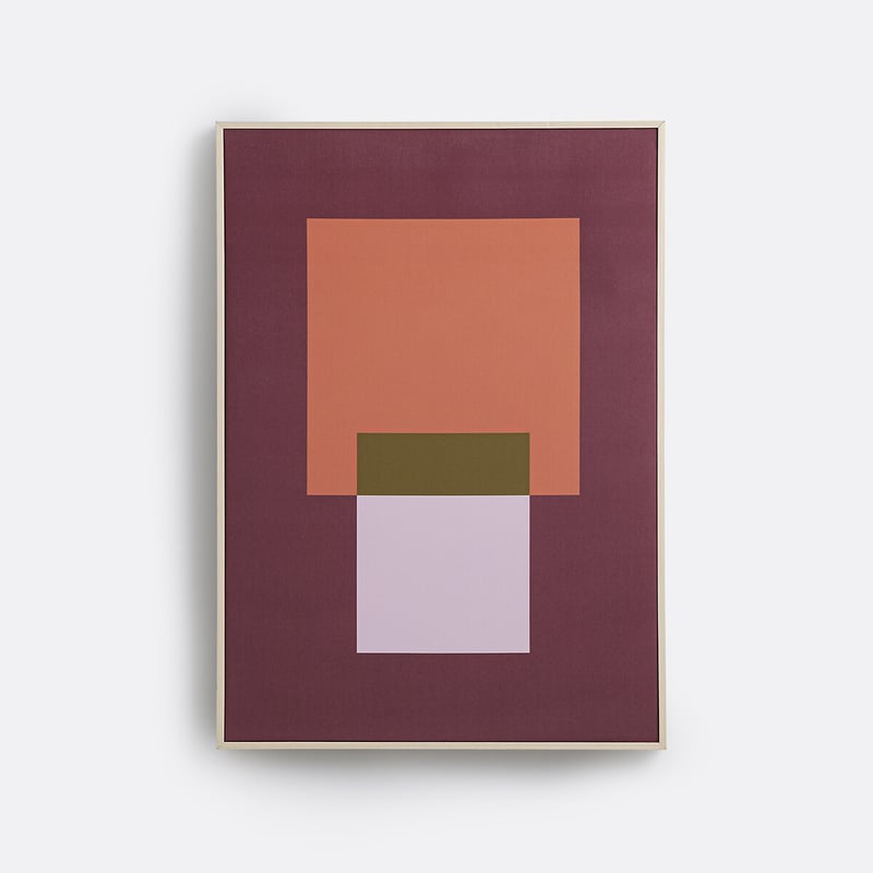La Redoute Interieurs Gerahmter Digitaldruck, 50 X 70 Cm, Azelys