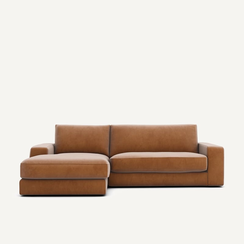 Am.pm Ecksofa Skander, Samt