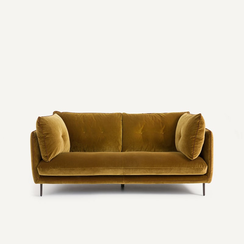 Am.pm 2-sitzer-sofa Aus Samt, Botero
