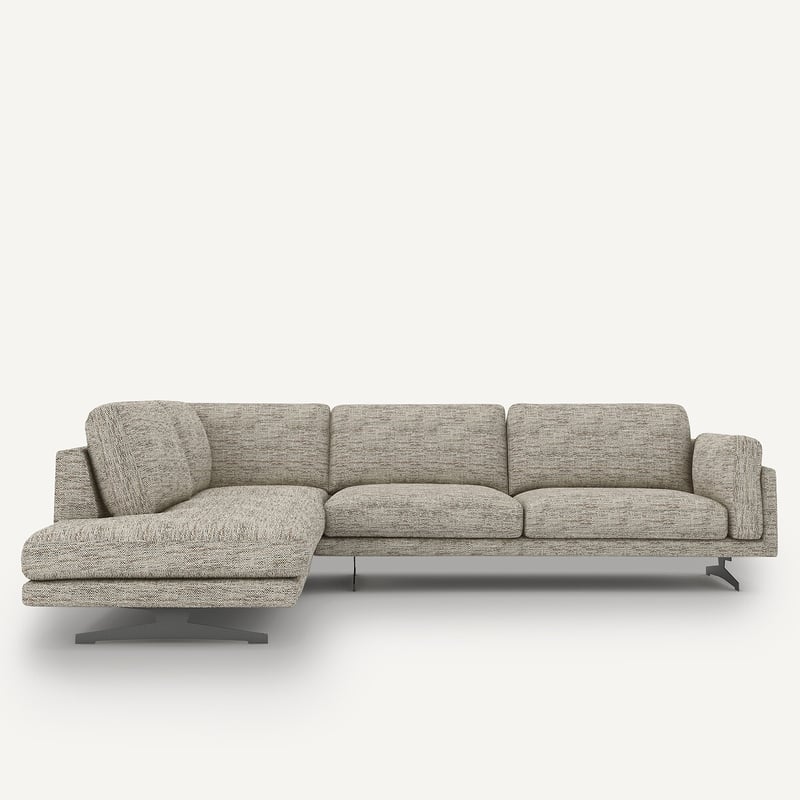 Am.pm Ecksofa César, Chevron Meliert