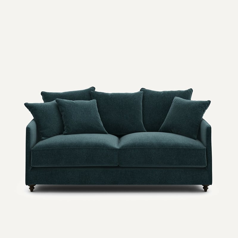Am.pm Kompaktes, Umwandelbares Sofa, Chenille-samt, Lazare