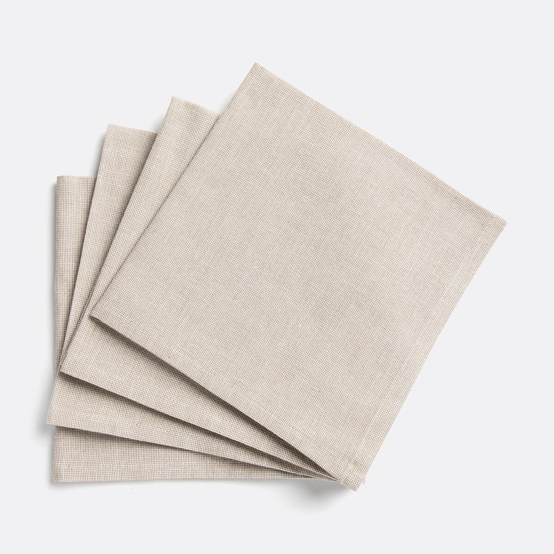 La Redoute Interieurs 4er-set Servietten Navao Aus Baumwolle