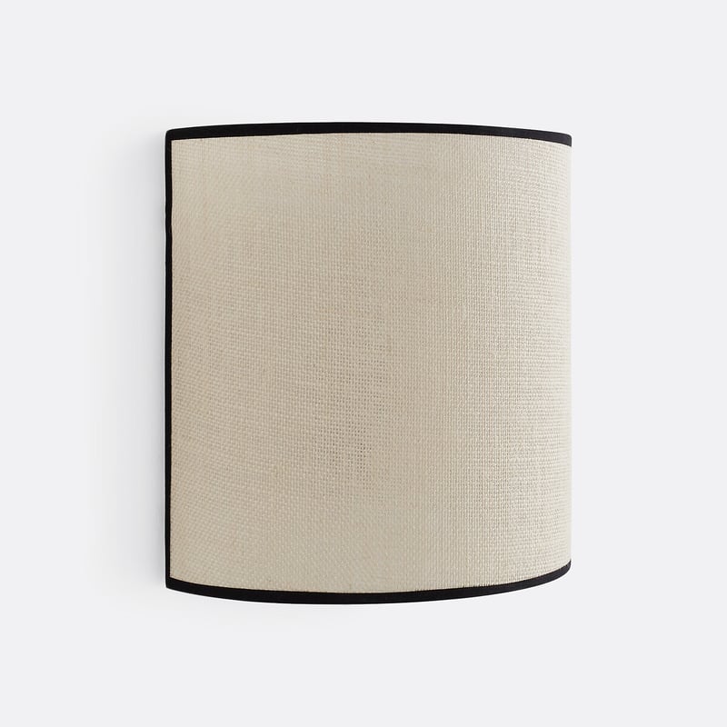Wandleuchte Come, Jute