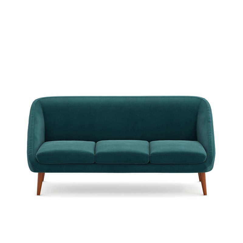 3-sitzer-sofa Séméon, Samt