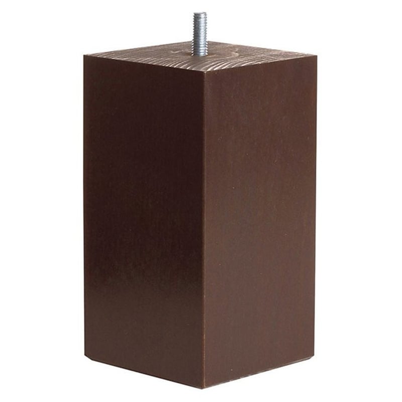 4er-pack Bettfüsse, Quadratisch, H. 15 Cm