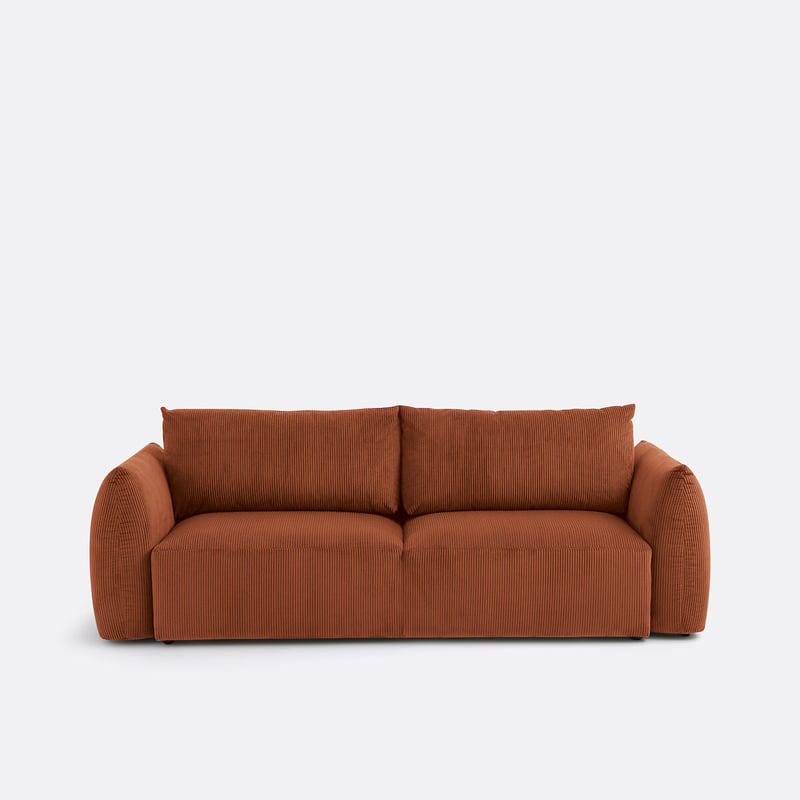 3-sitzer-schlafsofa Edith, Cordsamt