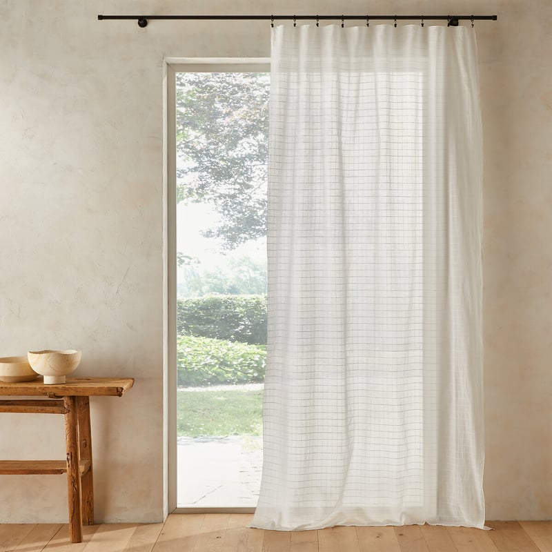 Am.pm Vorhang Skoum, Voile Aus Bio-baumwolle