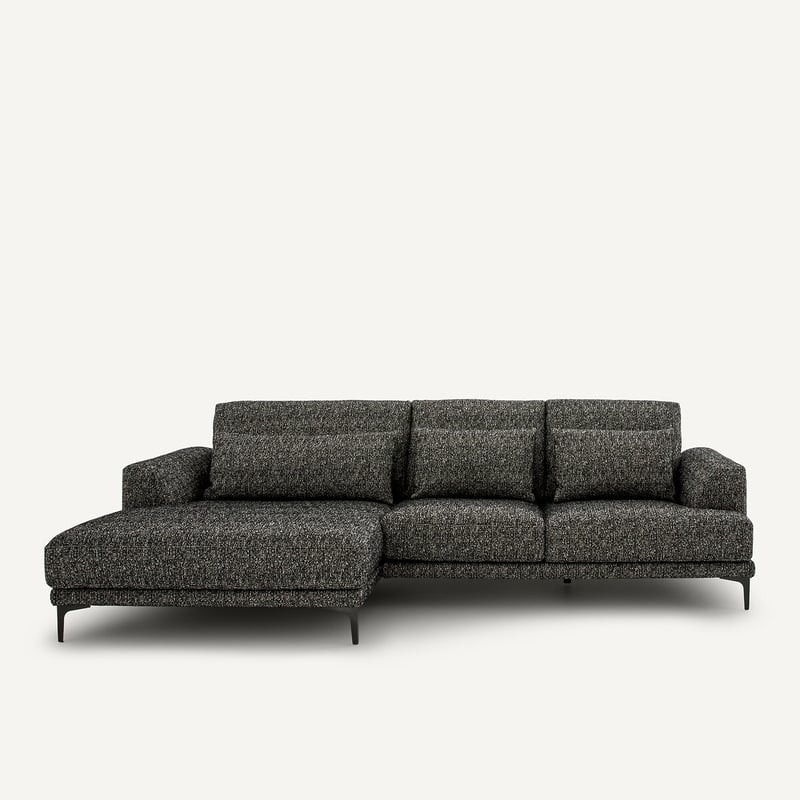 Am.pm Ecksofa Meridian Xl Links In Bouclé, Marsile