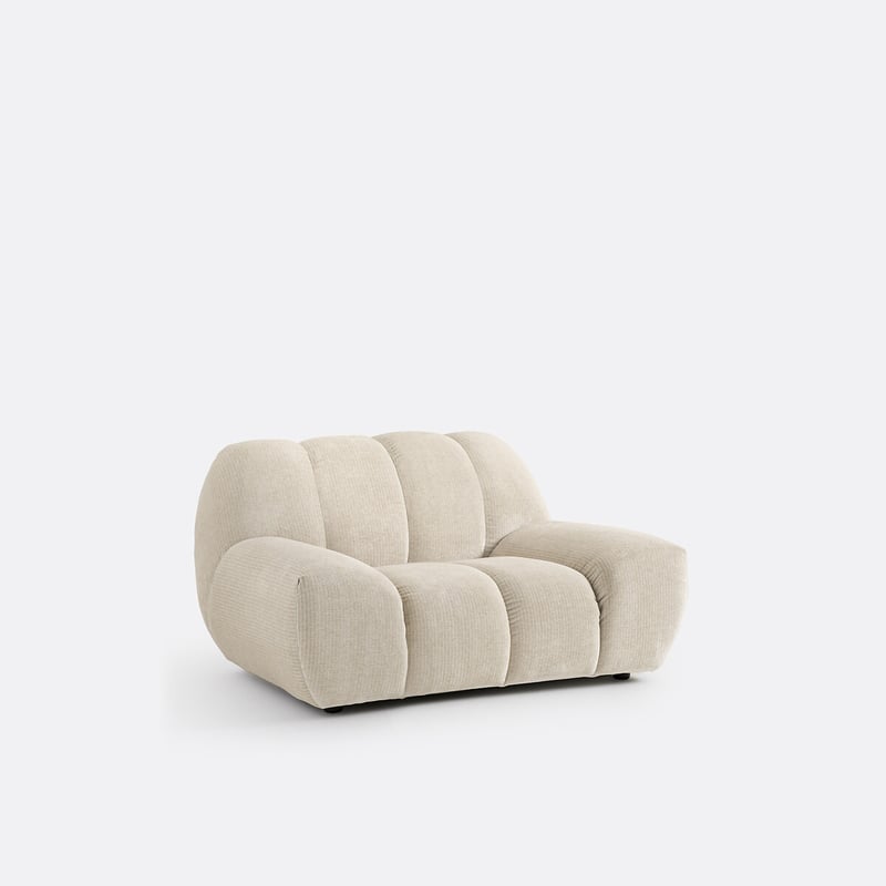 Xl-sessel Nuria, Vintage-cord