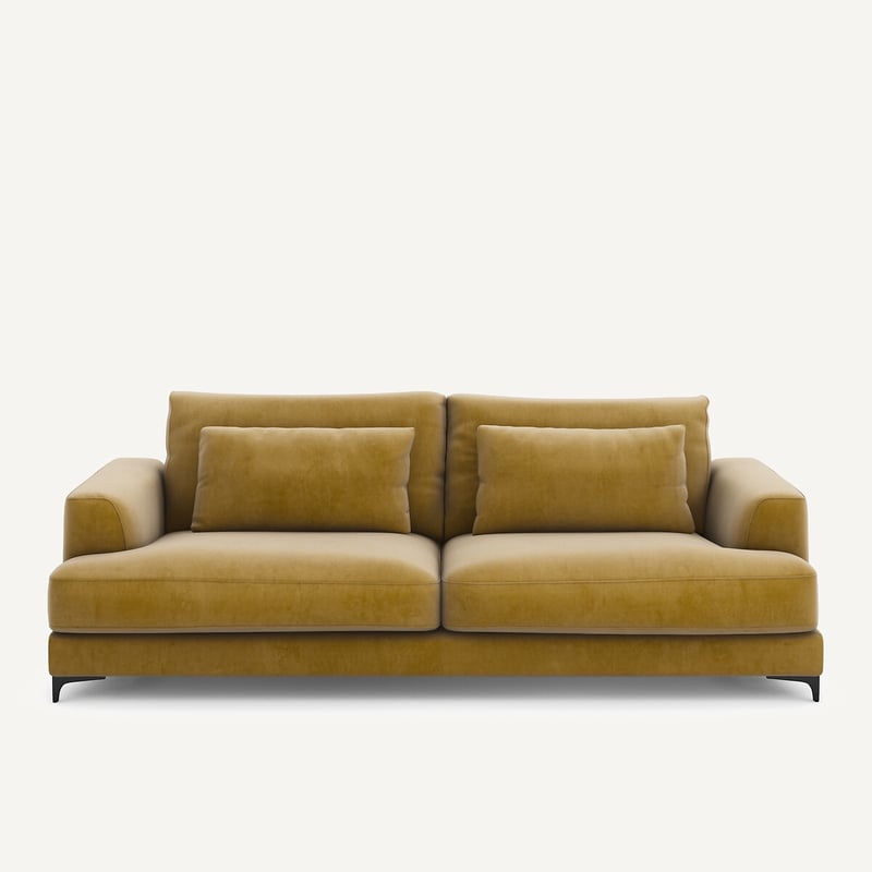 Am.pm 4-sitzer-schlafsofa Marsile, Samt
