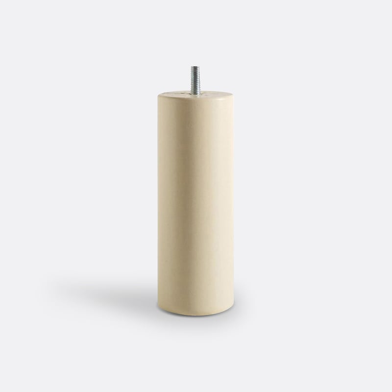 4er-pack Zylinderförmige Füsse, H. 15 Cm