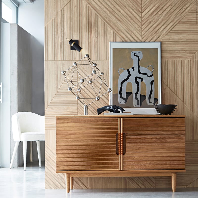 Am.pm Sideboard Aus Eiche Und Furnier, Melaly