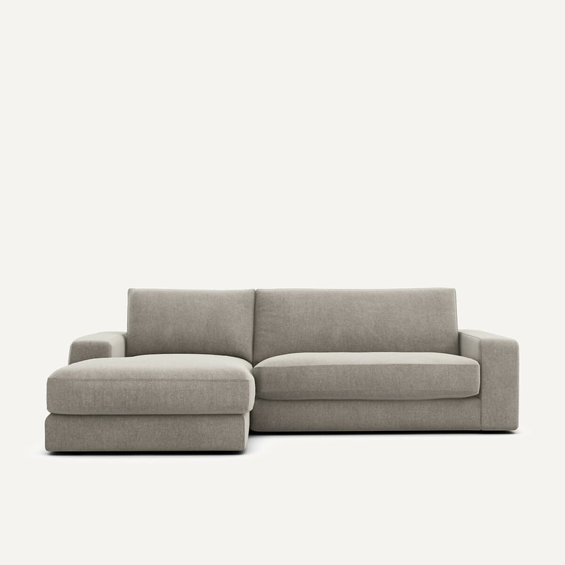 Am.pm Ecksofa Skander, Chenille-velours